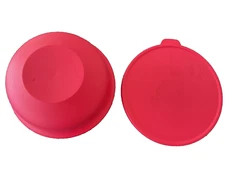 Tupperware 2 litre Aloha serving bowl / salad bowl with lid Brand new Pink