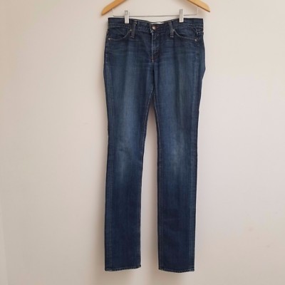 HABITUAL Designer Womens Destroyed Cross Logo Pocket Jeans