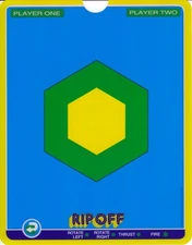 Vectrex Reproduction OVERLAY, OEM Quality - BRAND NEW - Rip Off