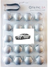 99-9712-S-6 SILVER lug/lugs covers BMW 6 Series wheels FREE SHIPPING in U.S.A.