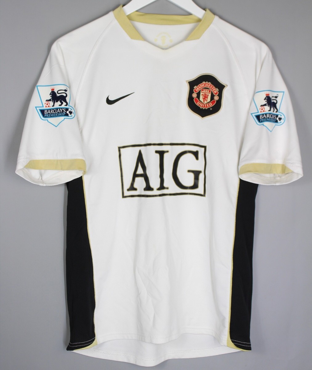 2006/7 NIKE Manchester united サッカーシャツ MANCHESTER UNITED 2006 2007 AWAY FOOTBALL SHIRT SOCCER