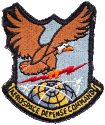 Aerospace Defense Command US Air Force gestickter Aufnäher Abzeichen