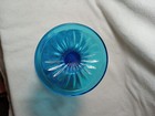 Vintage Blue Glass Goblet 6 inches — photo 4