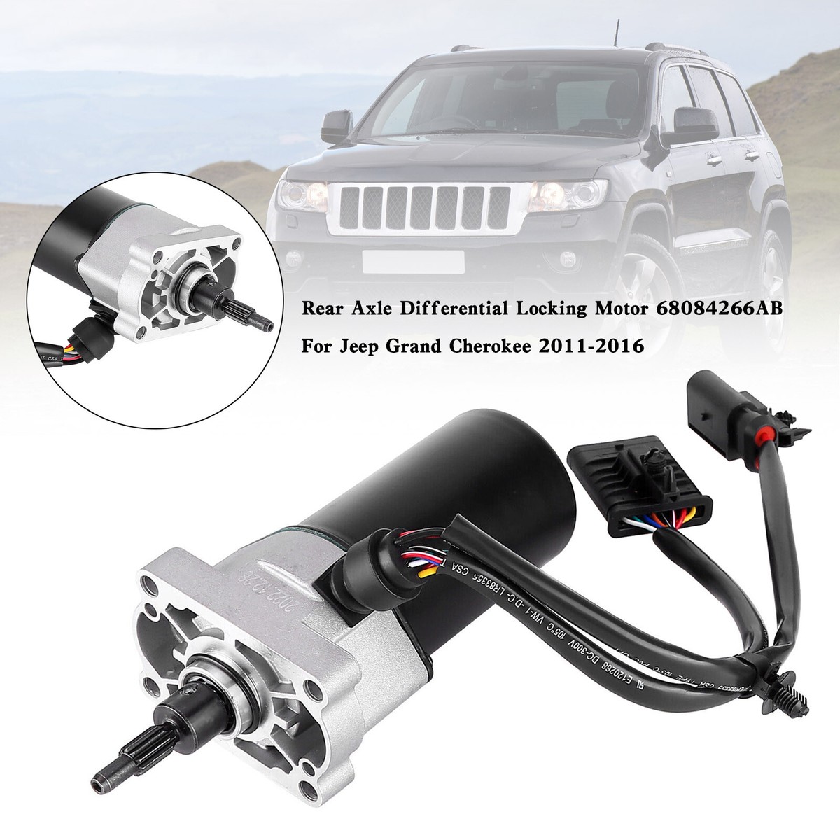 クーデター [Blu-ray] lok26k6 Rear Axle Differential Locking Motor 68084266AB For Jeep Grand