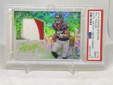 2016 Spectra Neon GRN Will Fuller 2 CLR  RPA Auto RC ROOKIE #19/25 PSA 9 POP 1