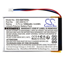 BATTERIE 1250mAh Type 361-00019-11 For Garmin Nuvi 760 765T 770 770T 3590