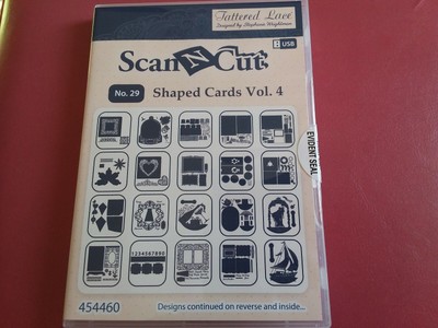 Tattered Lace No 21 Usb Shaped Cards Vol 4 Svg Files Compatible Rrp 79 99 Ebay