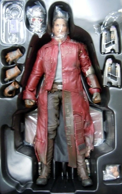 Hot Toys Movie MMS255 Marvel Star-Lord Guardians of the Galaxy 1/6 Scale Figure - Image 2 of 4