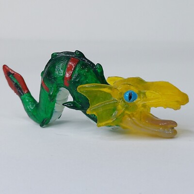 Digimon Digital Monsters 2'' Long Clear SeaDramon Mini Figure Bandai China H-T
