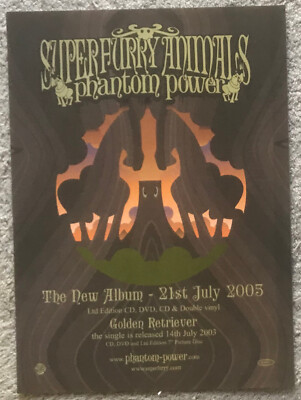 SUPER FURRY ANIMALS - PHANTOM POWER 2003 Full page UK magazine ad
