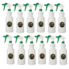 Plastic Trigger Spray Bottle 32 oz Chemical Resistant Sprayer