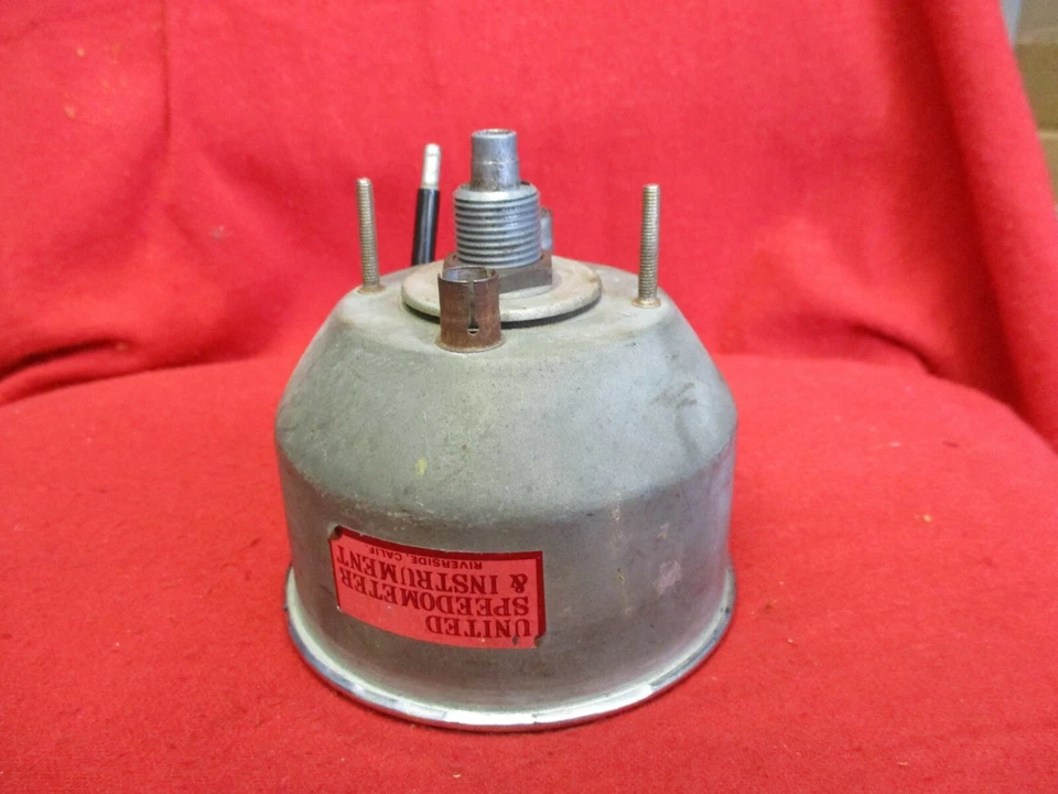 USED Porsche 356-B Speedometer date stamped 7/60 GENUINE ORIGINAL 120 MPH 35,308 - Изображение 3 из 4