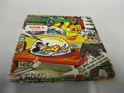 Super 8 Mighty Mouse Frankenstein's Cat