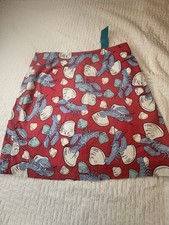 Vineyard Vines .. NWT Women's Lobster Miniskirt Zipper Back Lined so FUN Size 4