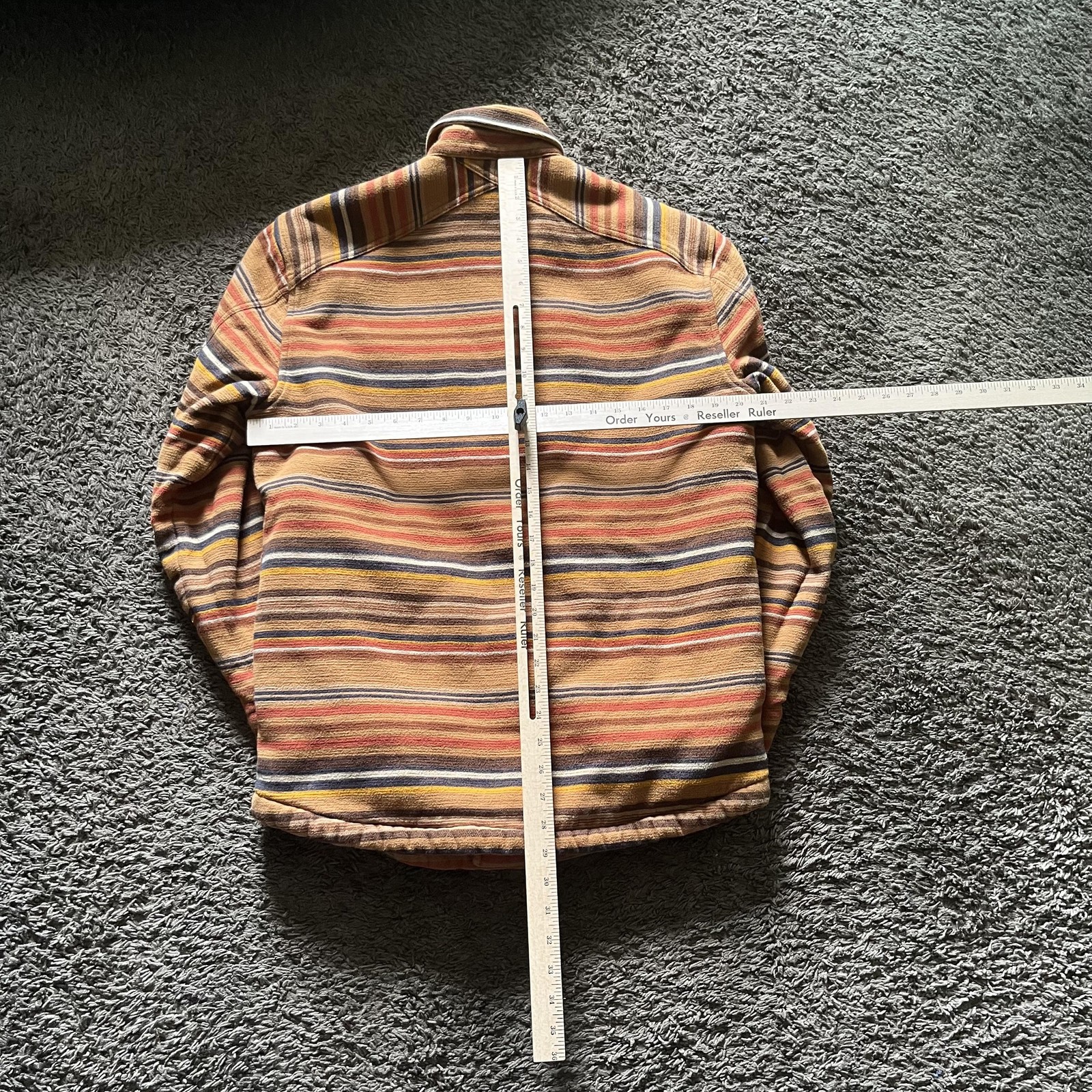 Pendleton Jacket Mens Medium Multicolor Striped S… - image 5