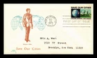US COVER SAVE OUR CITIES ANTI-POLLUTION FIRST DAY ISSUE COLONIAL CACHET