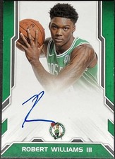 2018 Panini Robert Williams III Auto Next Day RC On Card SP #21 Celtics Rookie. rookie card picture