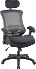 Ultimate Ergonomic Office Chair with Wide Seat, Headrest  Lumbar Support