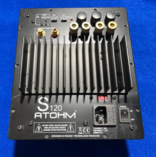 Amplificatore Sub Modulo completo ATOHM S120 Crossover Regolabile 120 Watt