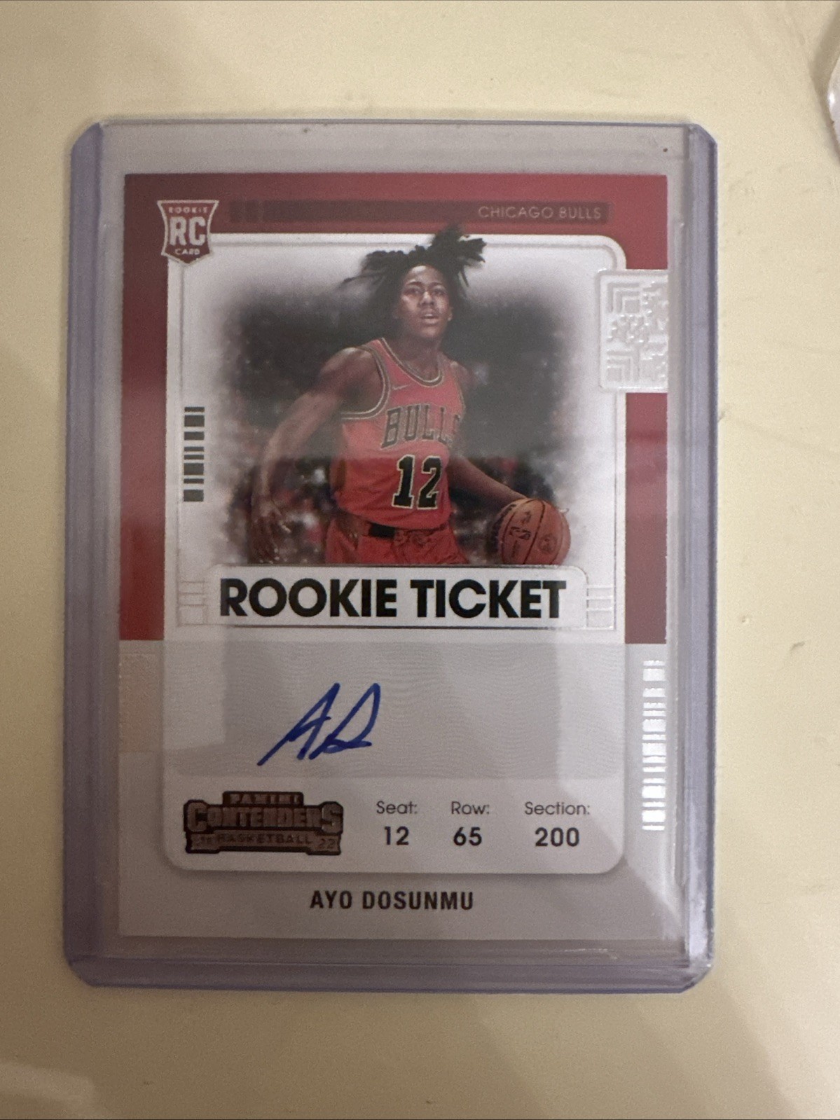 Ayo Dosunmu 2021 Contenders #133 Rookie Ticket Auto Price Guide