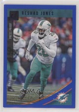 2018 Panini Donruss Press Proof Blue Reshad Jones #169 hg6