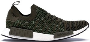 adidas gazelle silver green womens Moncler x Adidas Unisex NMD Runner Dark Green High Top Sneakers