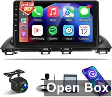 NHOPEEW A7737A3796A4MI2 9″ Android Car Radio for Mazda 3 Axela 2014-2019