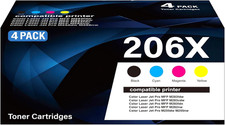 Toner Cartridge for HP 206X HP Color LaserJet Pro M255dw/M255nw/M283fdw/M283cdw