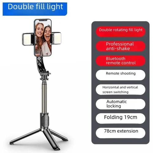 Q08 Single-axis Stabilizer Horizontal Vertical Selfie stick stand Phone Gimbal 3 - Picture 3 of 14