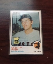 CARLTON FISK - 1973 Topps All-Star Rookie #193 Boston Red Sox