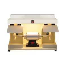 550W Dental Lab 2800rpm Polishing Lathe Machine with LED Light Big Cover LZPG-3