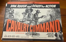 Vintage CALVARY COMMAND  Original 1963 MOVIE PRESSBOOK  MANUAL