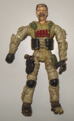 Lanard The Corps Commando Force Large Sarge 4'' Action Figure