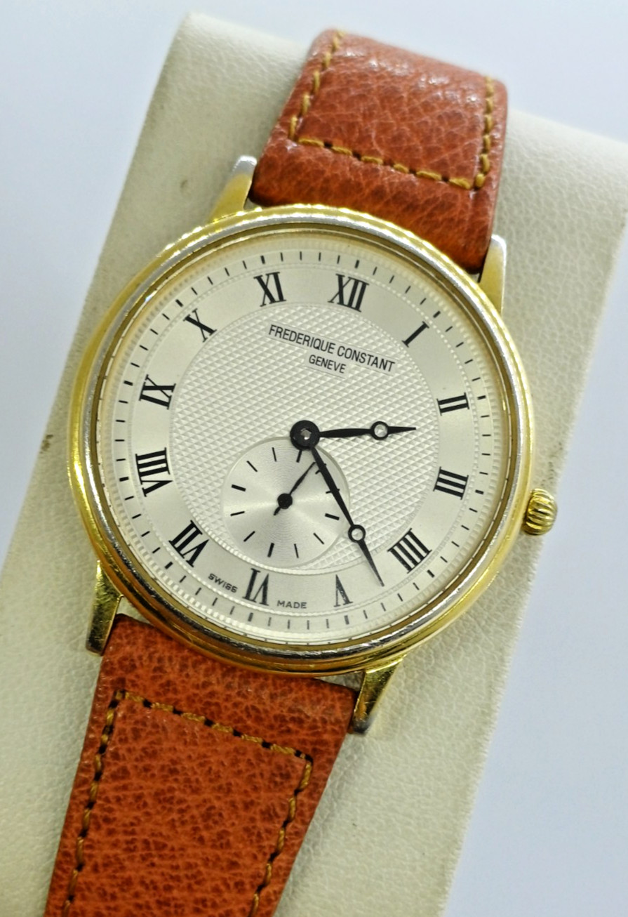 FREDREIQUE CONSTANT CLASSICS WATCH MENS QUARTZ FC-235X3S5/3S6 SAPHIRE 34MM SWISS