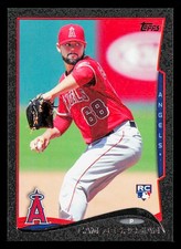 2014 Topps Update #US-290 Cam Bedrosian /63 Black Los Angeles Angels
