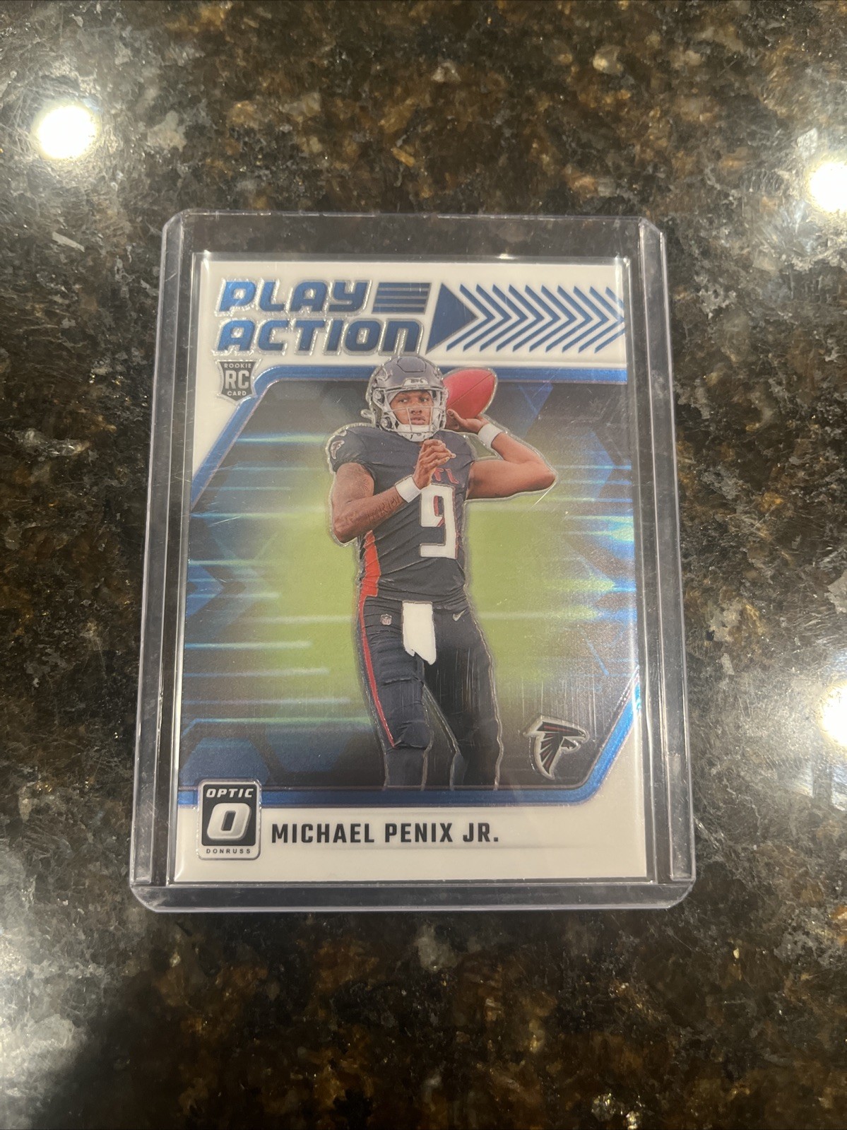 2024 Panini Donruss Optic - Play Action Michael Penix Jr. #4 (RC)