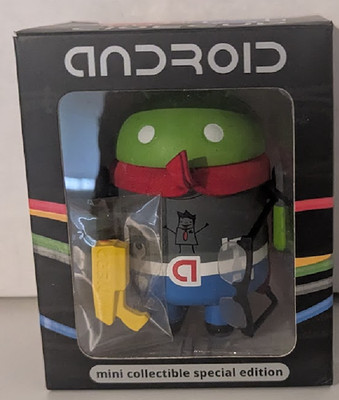 Android Mini Collectible - Google GTech - Rare Special Edition