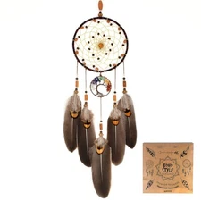 Urdeoms Tree of Life Dream Catchers for Bedroom Adult Brown Boho Dream Catche...