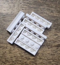 LEGO White 1 X 4 Plate. QTY 10. Part No. 3710. New.