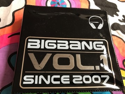 Bigbang   Vol. 1 Since 2007   First Album Korea CD   Sehr rar + Dia T.O.P.