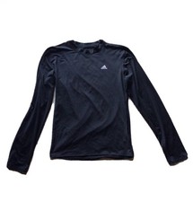 Adidas Long Sleeve Top Black Women s L 88 Polyester / 12 Spandex