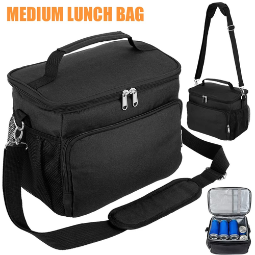 Insulated Lunch Box Thickened Student Portable Lunch Bag Large Capacity Oxford