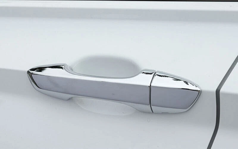 Хромированная отделка накладки на боковую смарт-дверную ручку ABS для Volkswagen Jetta MK7 2019-21 8X - Изображение 3 из 4