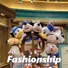 Authentic Shanghai Disney 10th anniversary Mickey Friend DIY Plush For Headband