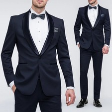 SMOKING HERREN BLAU DROP 7 (PREIS BEREITS REDUZIERT)