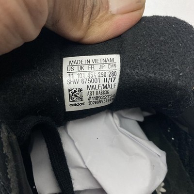 adidas Gazelle Super NBHD sz 10.5 Triple Black Neighborhood ( right Side  Only ) | eBay