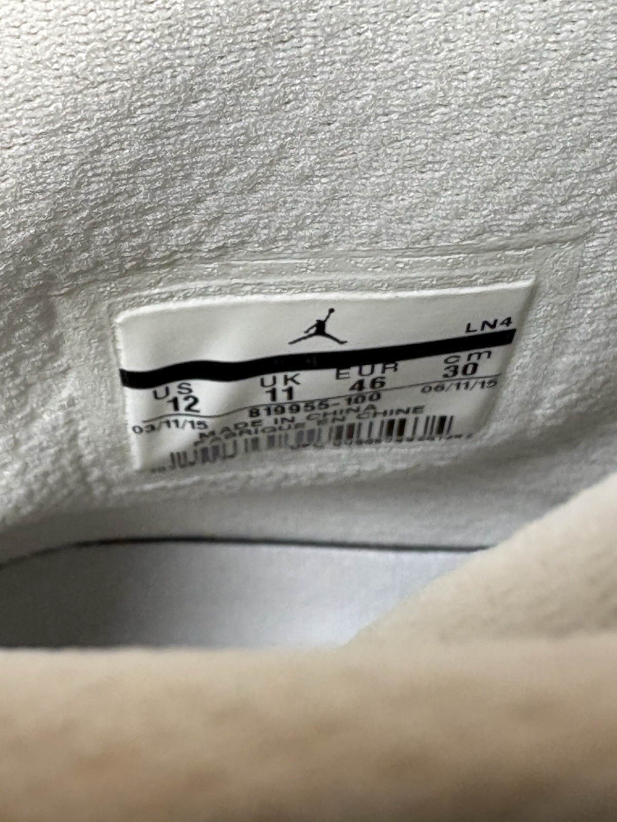 Size 12 - OVO x Air Jordan 10 Retro White 2015 Brand New Rare image 8
