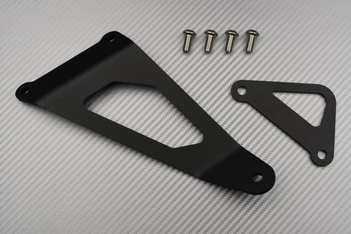Patte support alu pot échappement pour épurer la ligne de votre GSX-R 1000