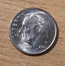 2025-D FRANKLIN ROOSEVELT DIME TEN CENTS DENVER AMERICA USA MM4