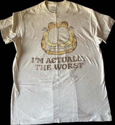 Garfield  Be Nice  And  I m Actually The Worst  T Shirt Lot Of 2 Medium